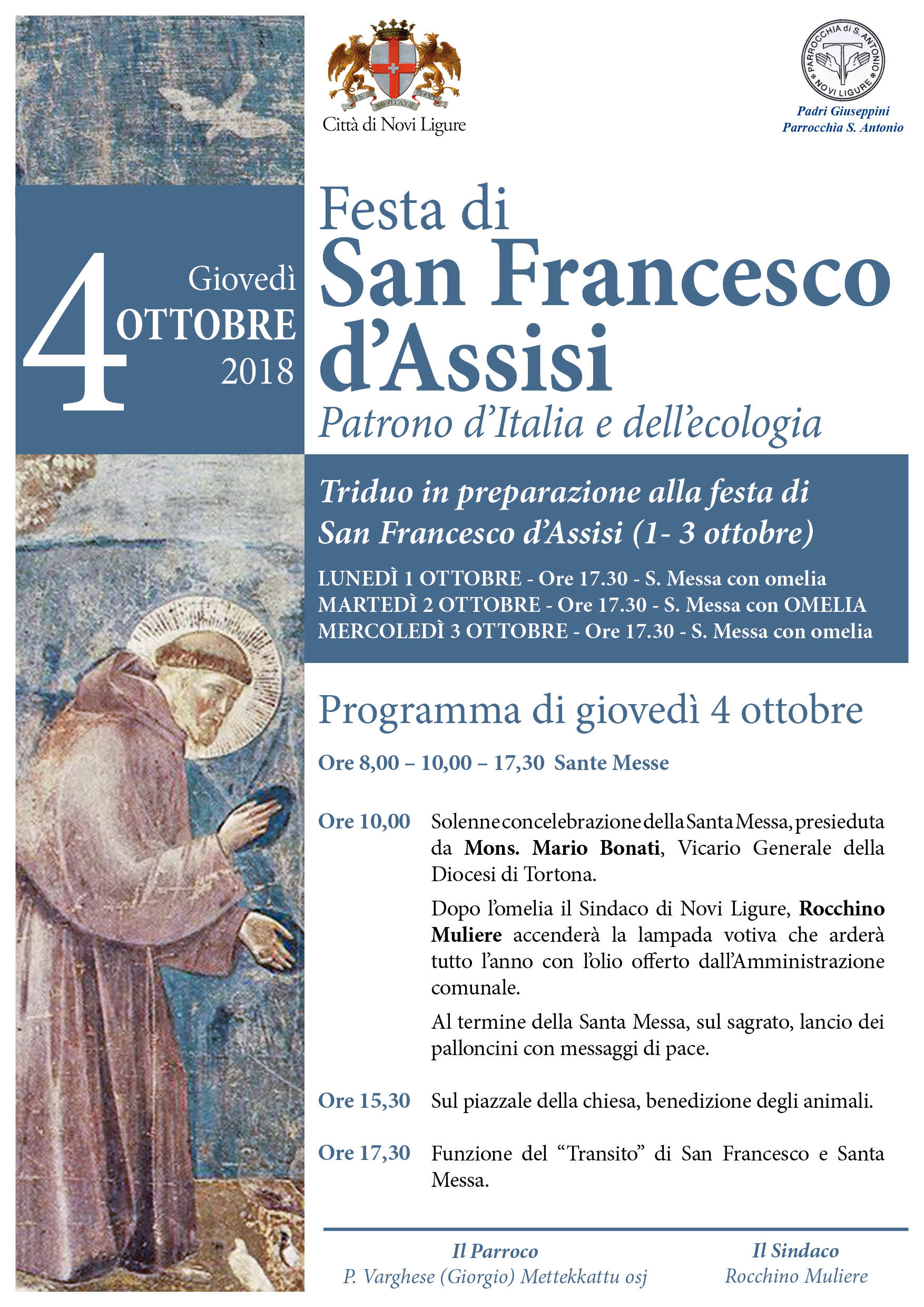 Manifestazioni per San Francesco
