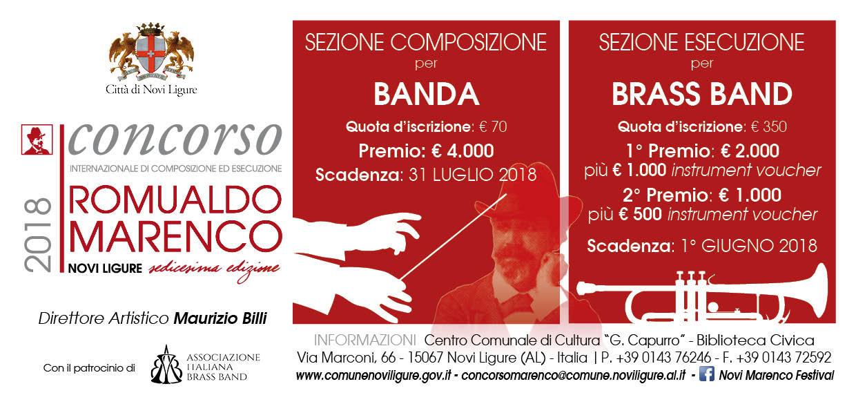 Concorso Marenco 2018