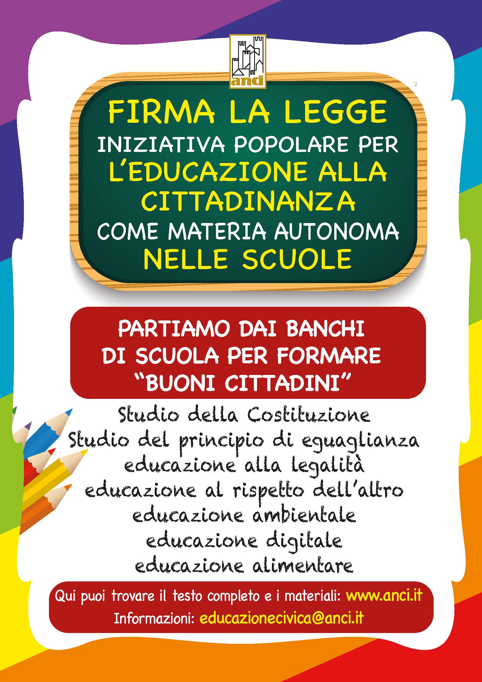 Educazione alla cittadinanza nelle scuole