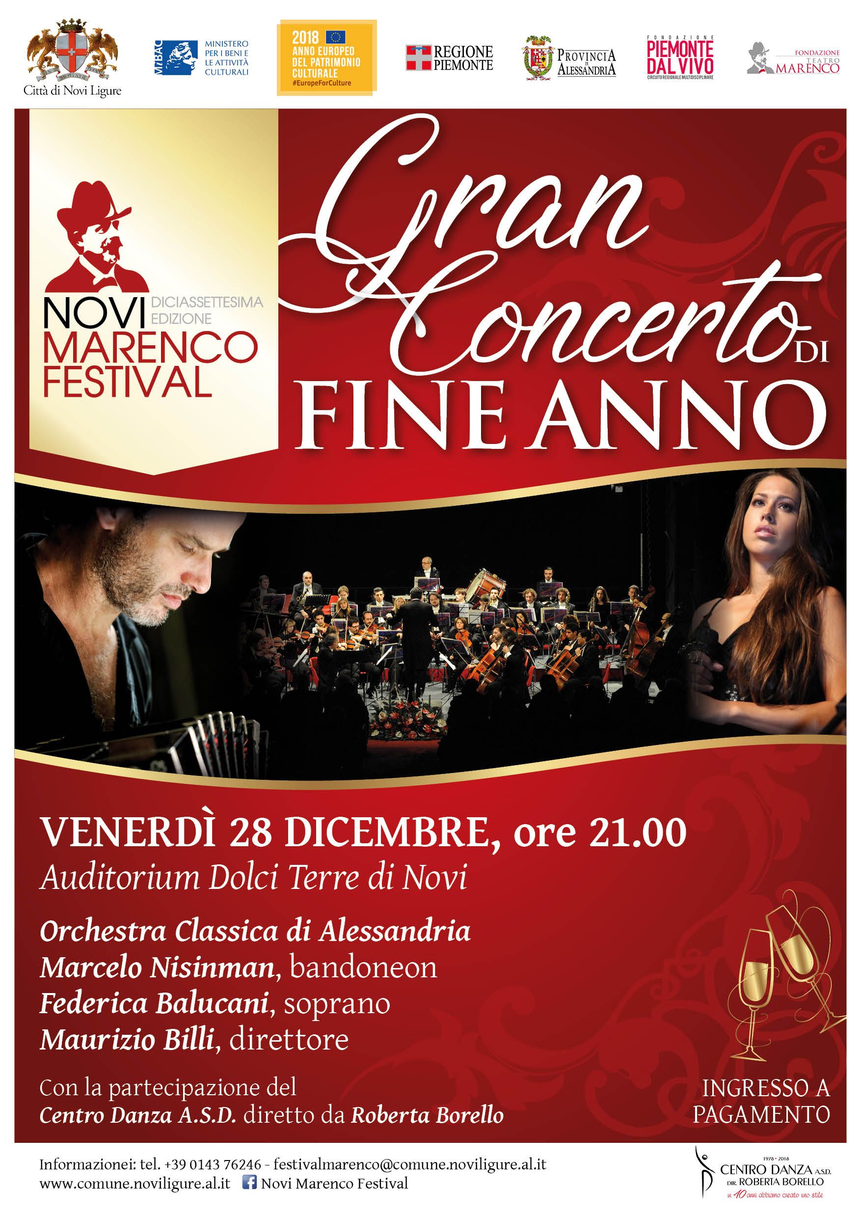 Stagione teatrale e musicale 2018/2019 e Concerto di Fine Anno 